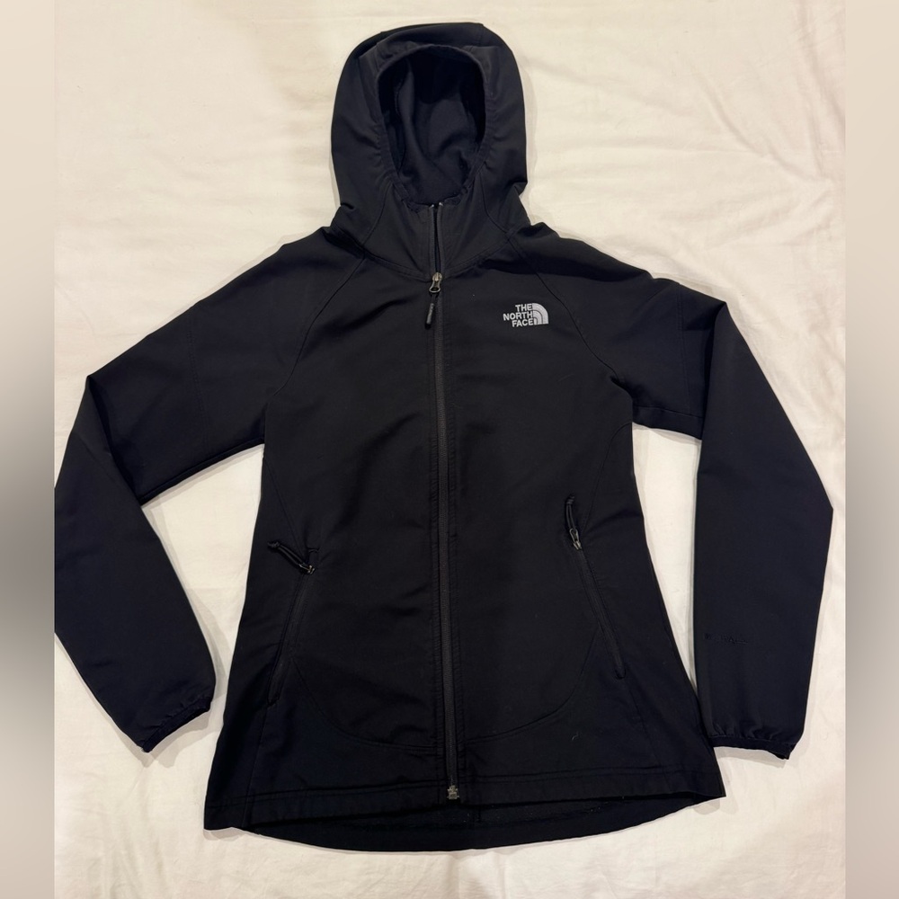 The North Face Black Full-Zip Hooded Jacket